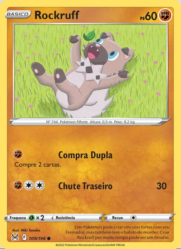 Image of the card Rockruff