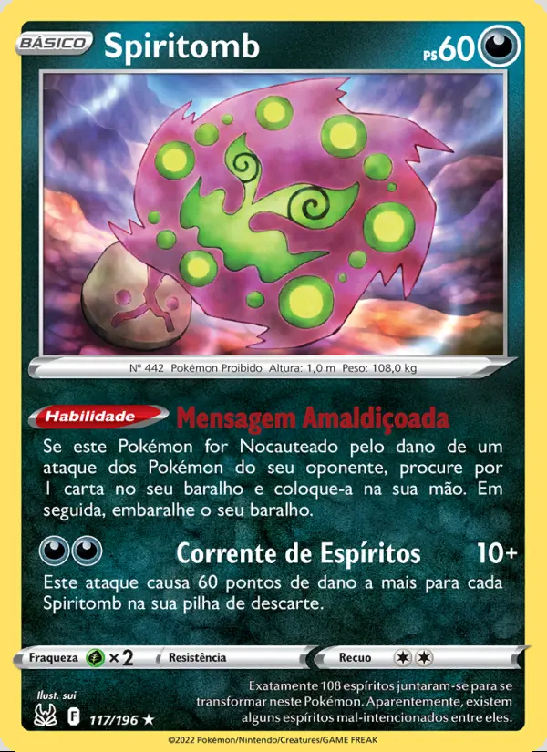 Image of the card Spiritomb