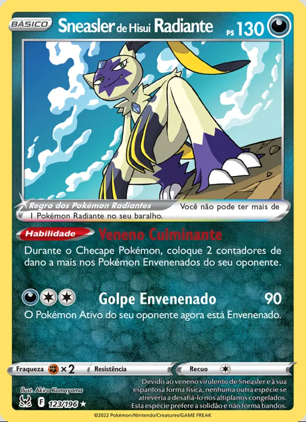 Image of the card Sneasler de Hisui Radiante