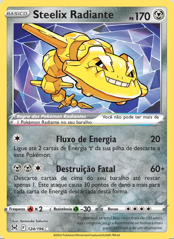 Image of the card Steelix Radiante