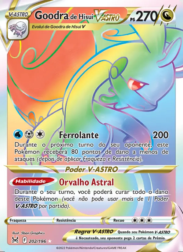 Image of the card Goodra de Hisui V-ASTRO