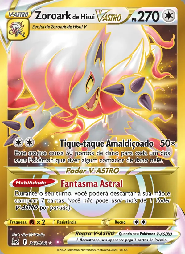 Image of the card Zoroark de Hisui V-ASTRO