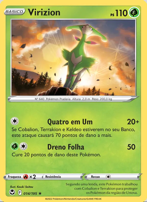 Image of the card Virizion