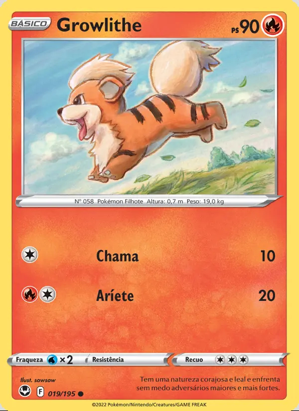 Image of the card Growlithe