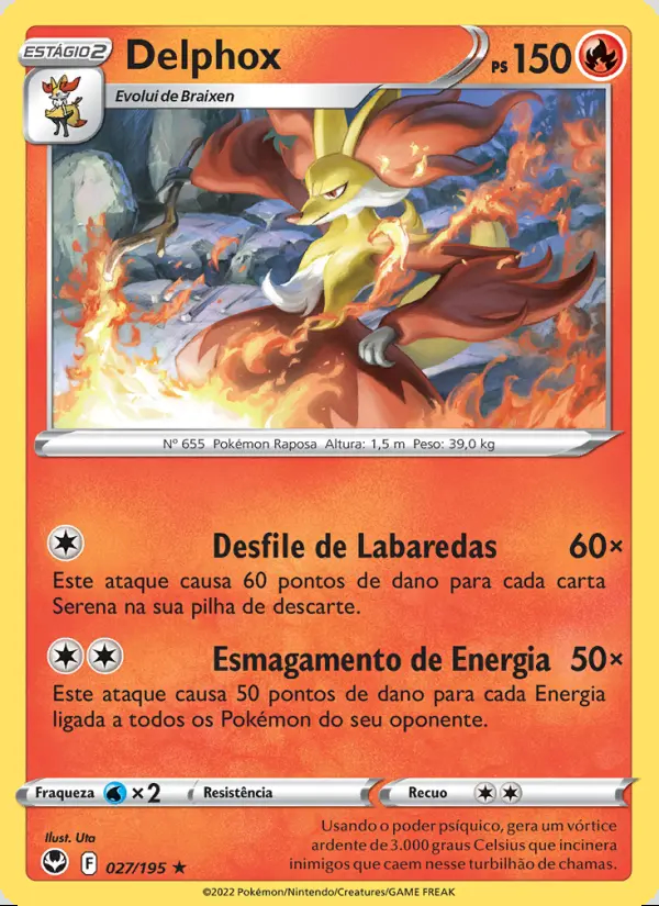 Image of the card Delphox