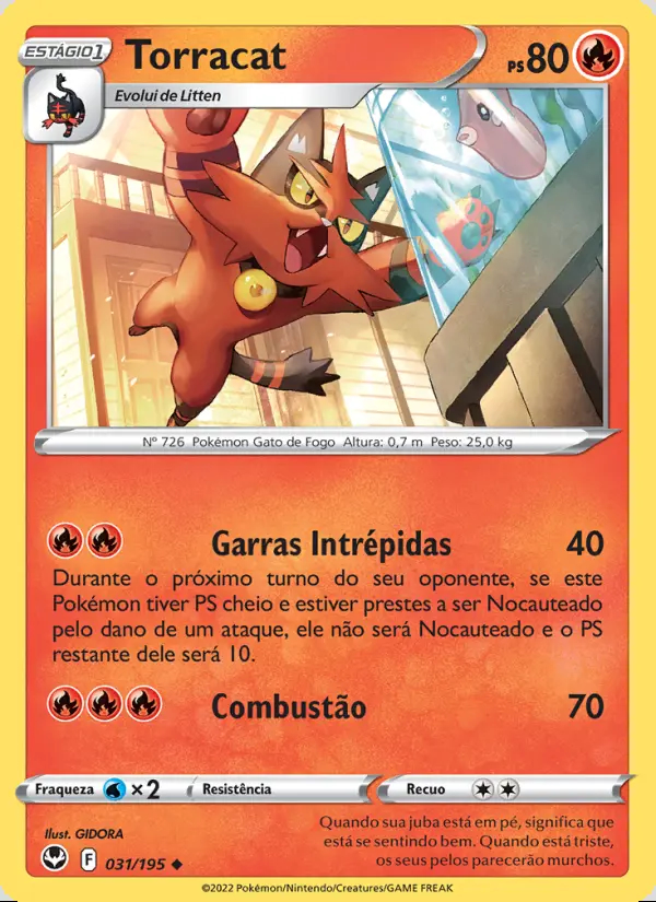 Image of the card Torracat