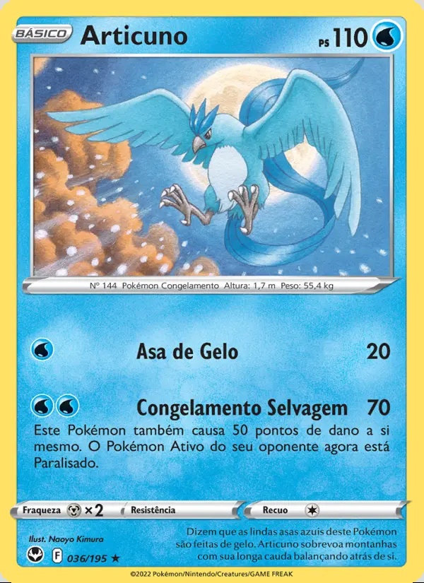 Image of the card Articuno