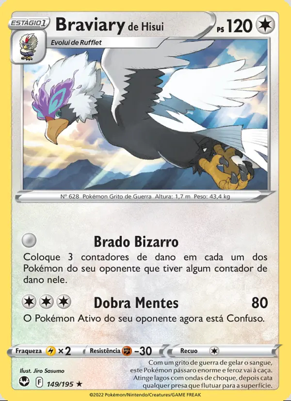 Image of the card Braviary de Hisui