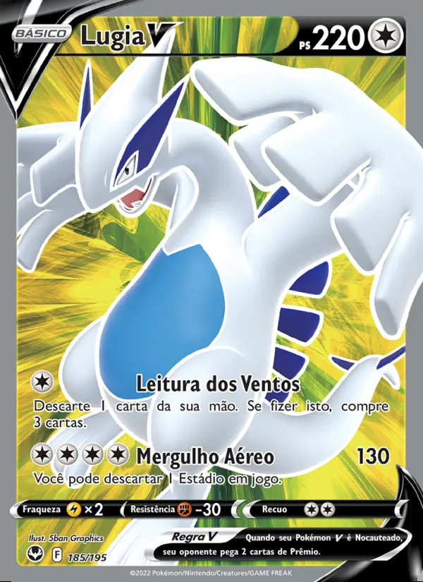 Image of the card Lugia V