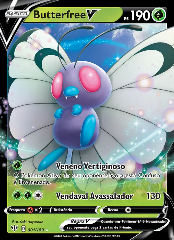 Image of the card Butterfree V