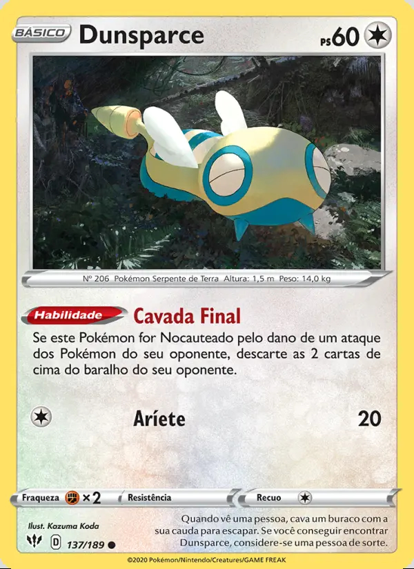 Image of the card Dunsparce