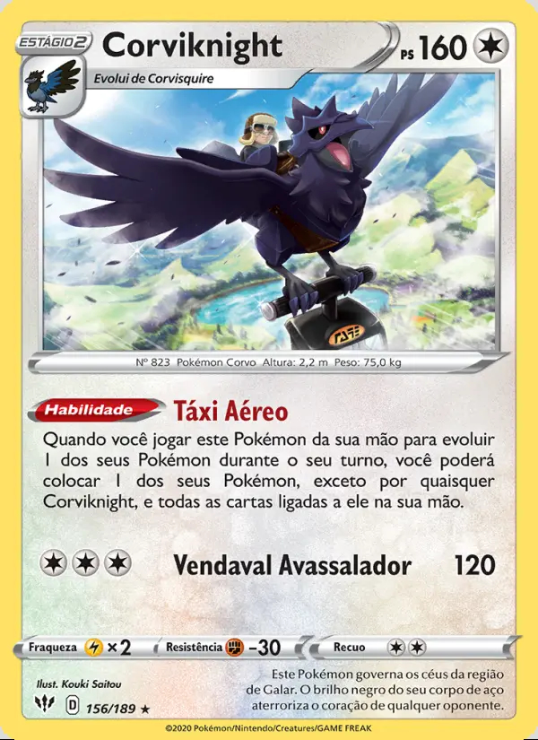 Image of the card Corviknight