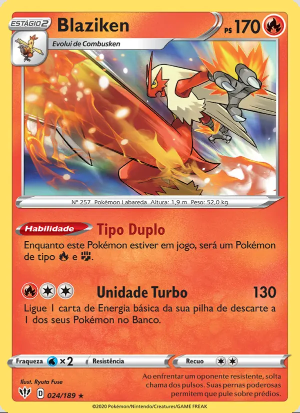 Image of the card Blaziken