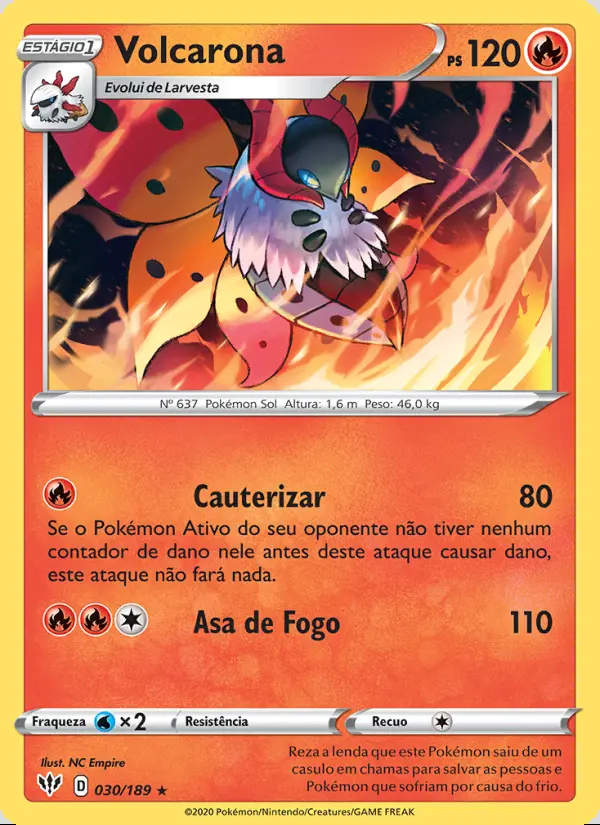 Image of the card Volcarona