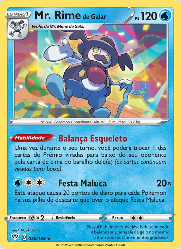 Image of the card Mr. Rime de Galar