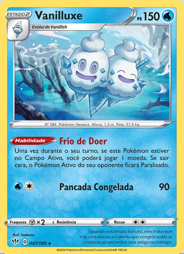 Image of the card Vanilluxe