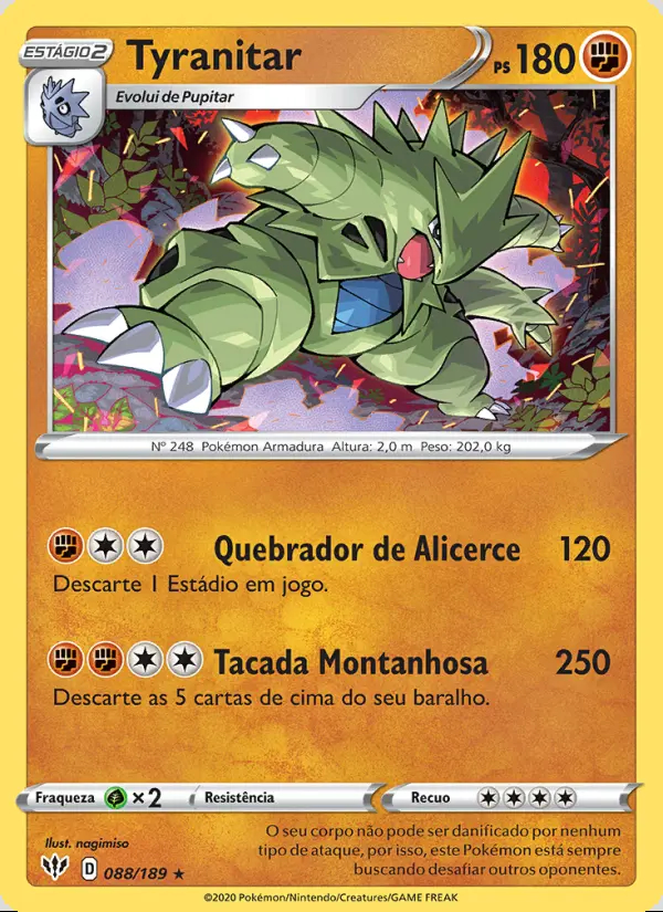 Image of the card Tyranitar