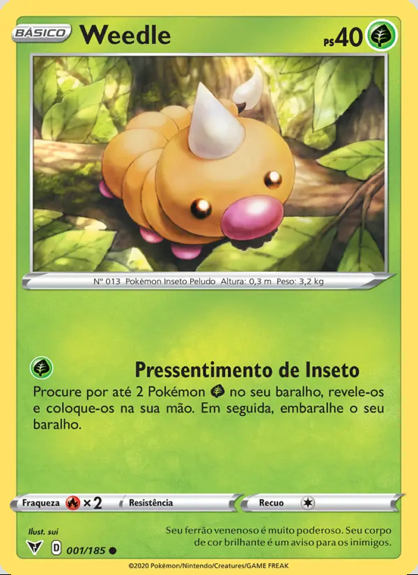 Image of the card Weedle