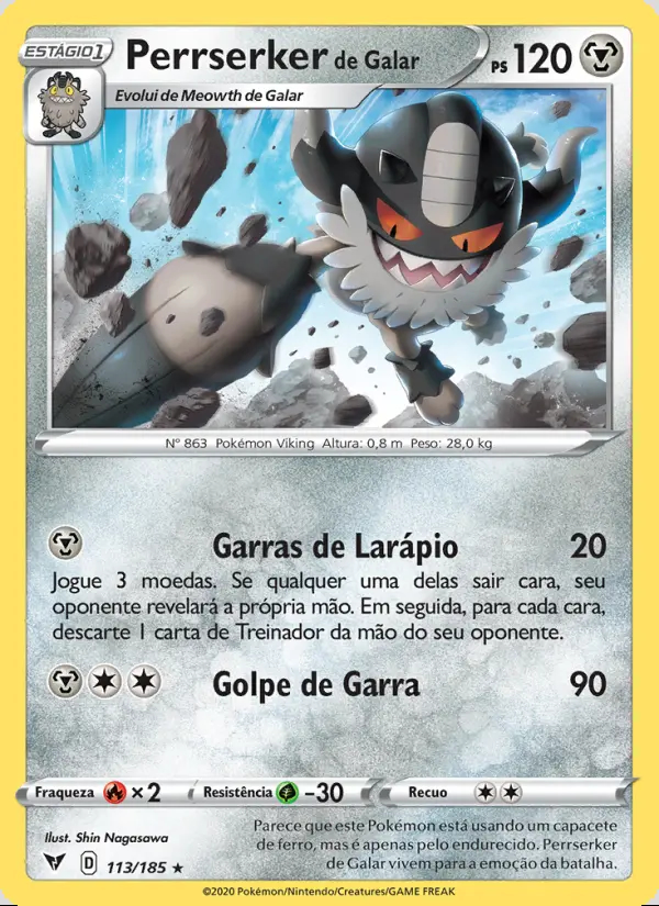 Image of the card Perrserker de Galar