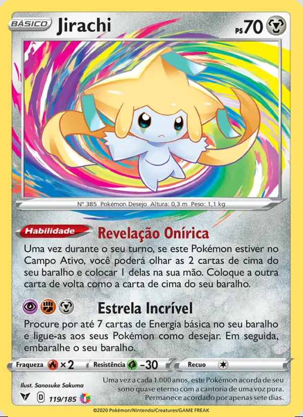 Image of the card Jirachi