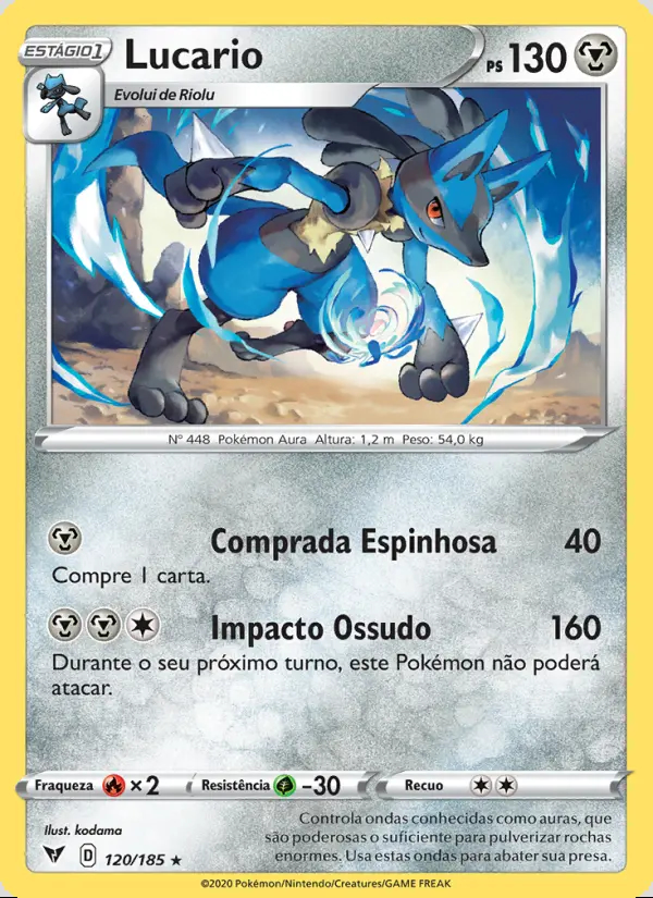 Image of the card Lucario