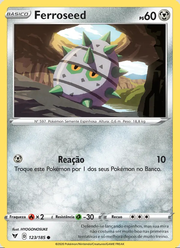 Image of the card Ferroseed