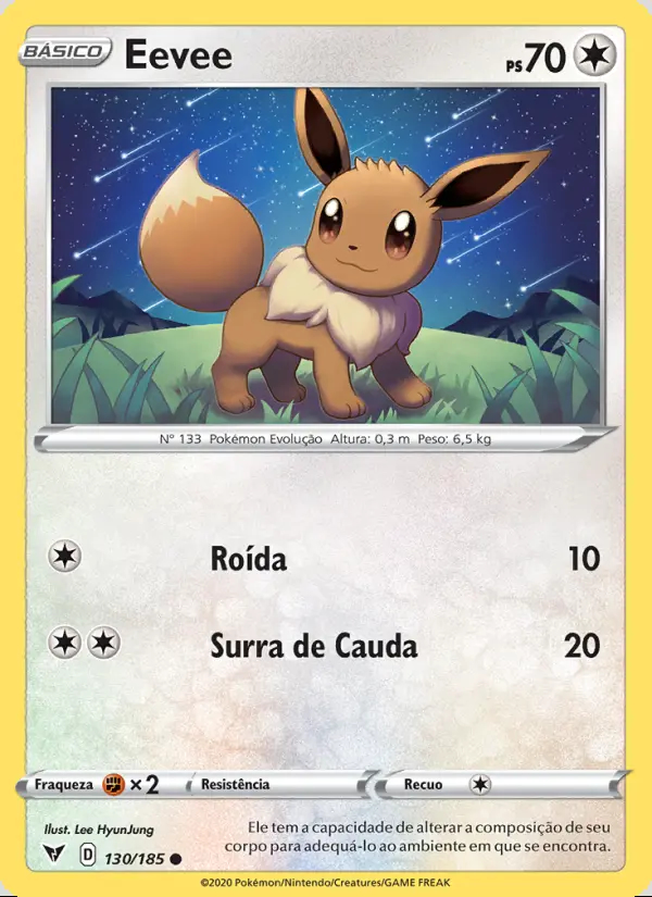 Image of the card Eevee