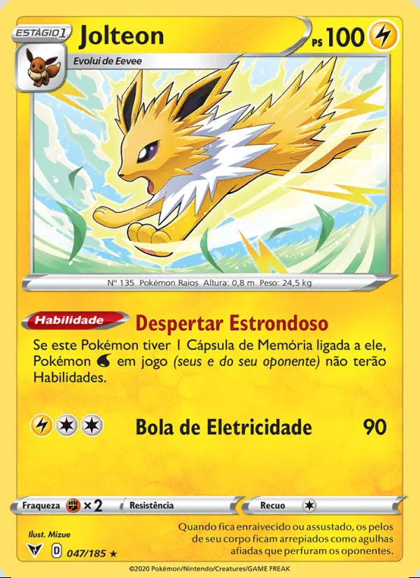 Image of the card Jolteon