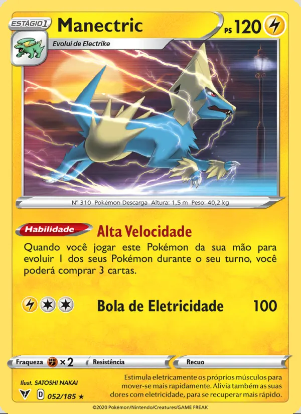 Image of the card Manectric