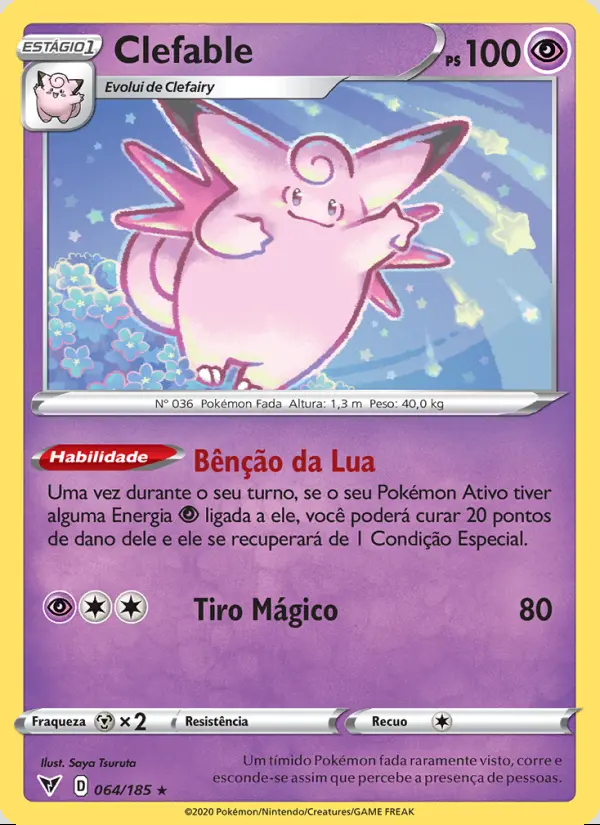 Image of the card Clefable