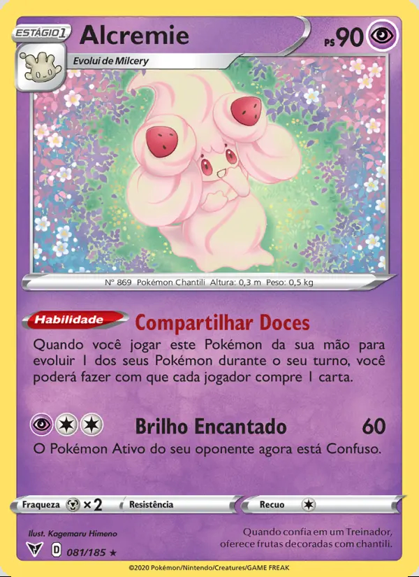 Image of the card Alcremie