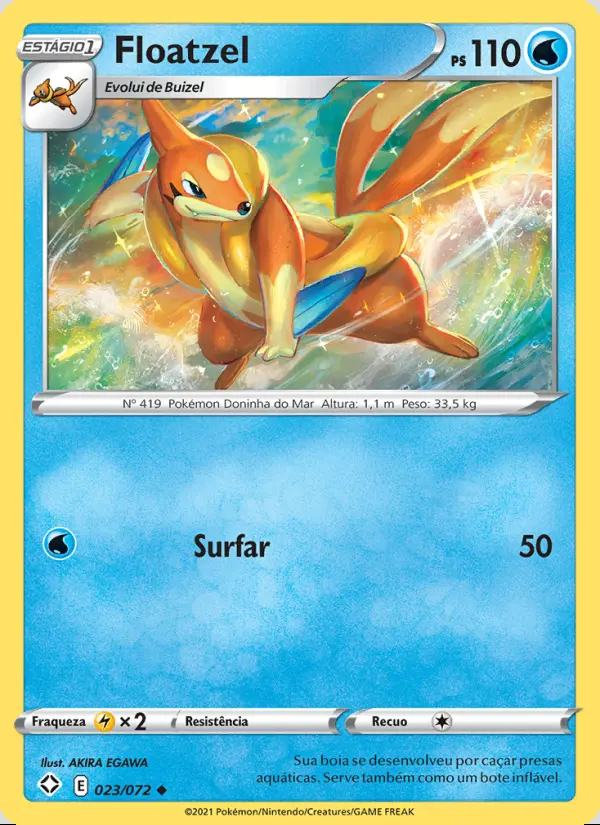 Image of the card Floatzel