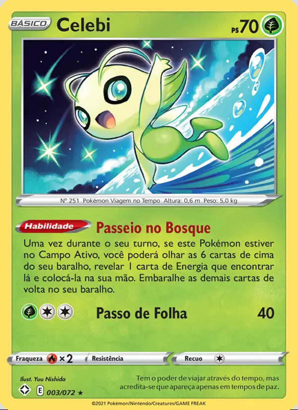 Image of the card Celebi