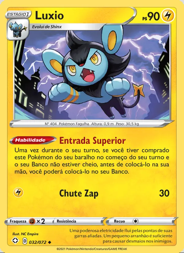 Image of the card Luxio