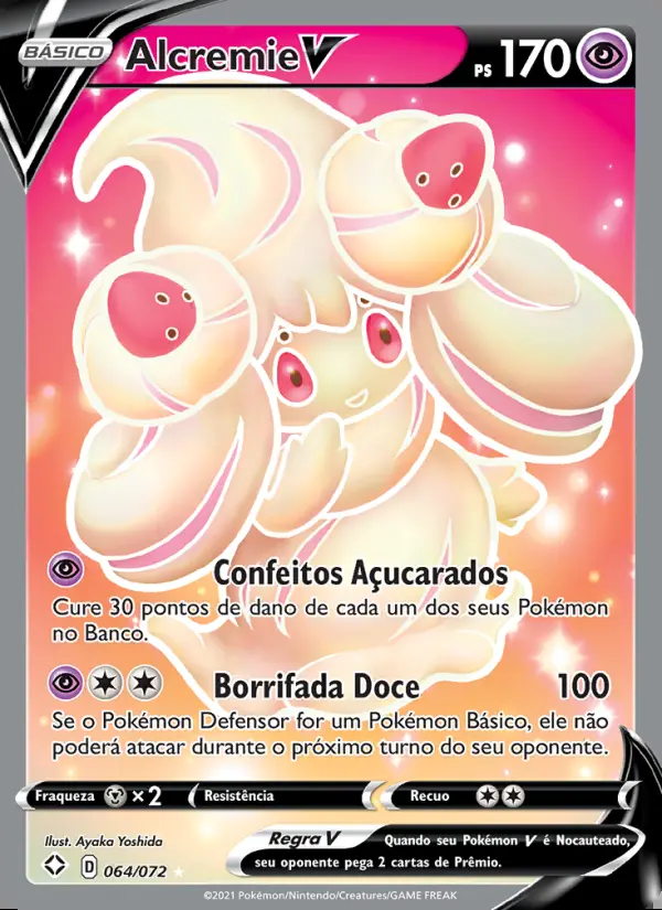 Image of the card Alcremie V