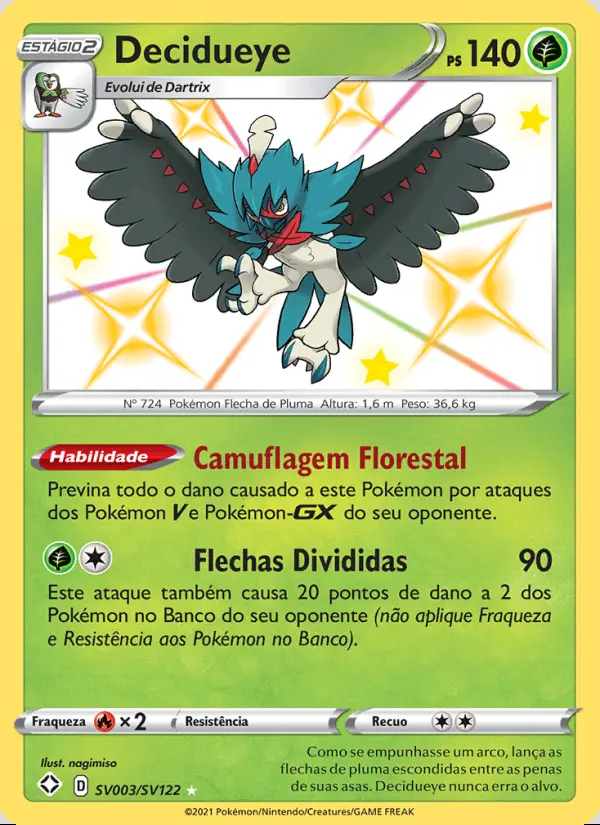 Image of the card Decidueye