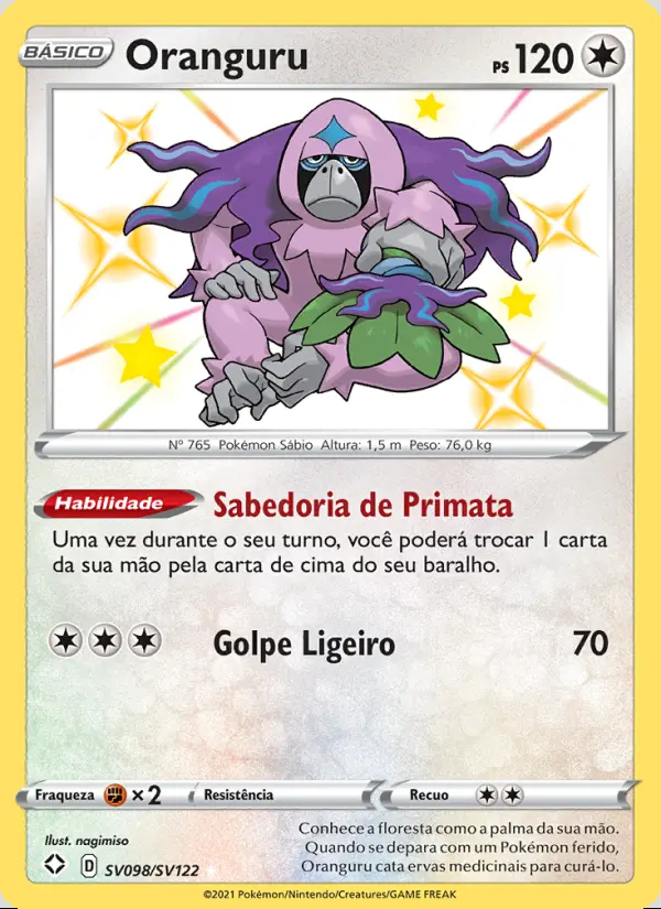 Image of the card Oranguru