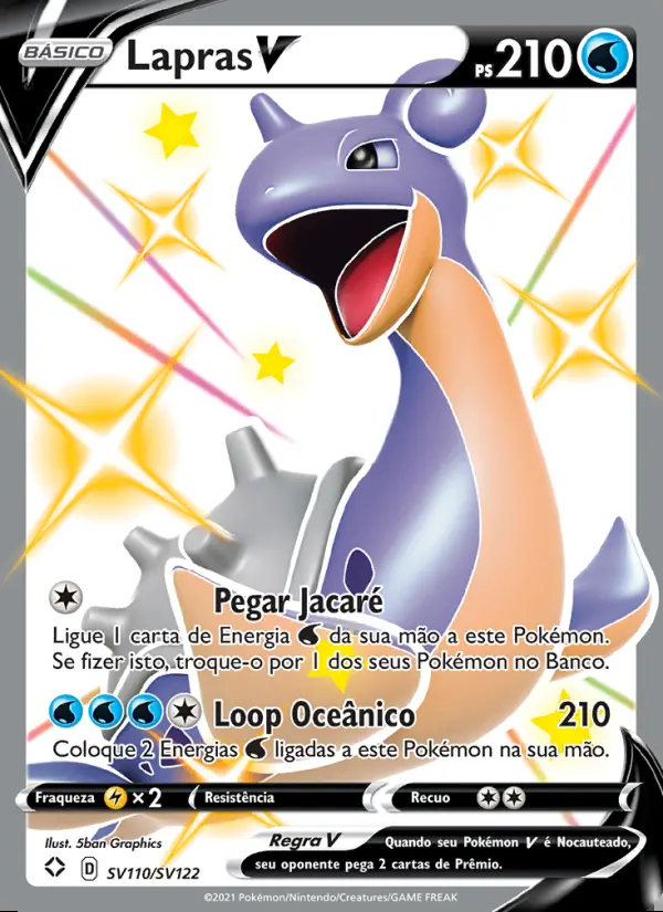 Image of the card Lapras V