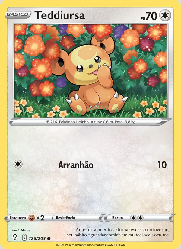 Image of the card Teddiursa