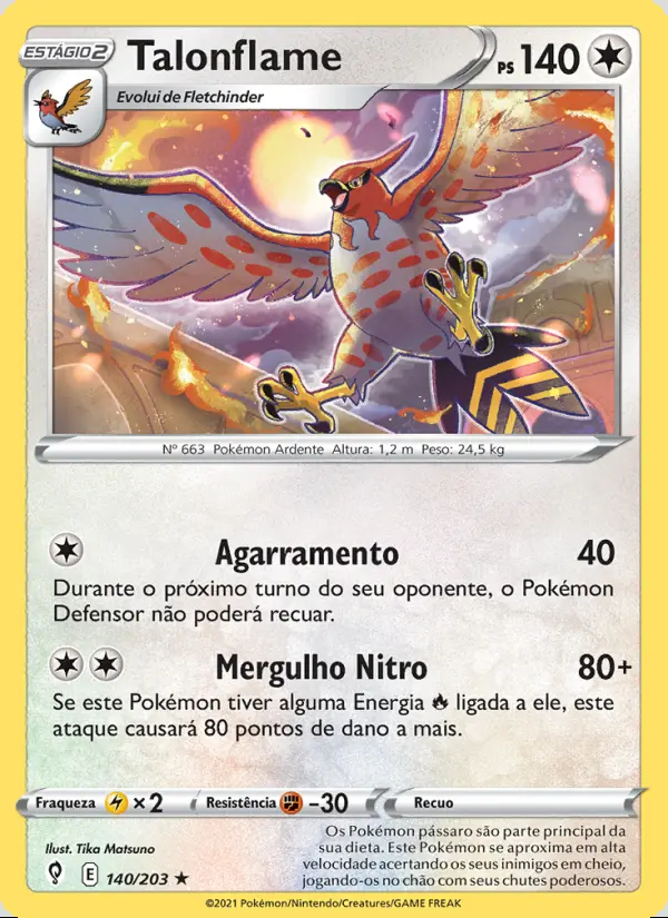 Image of the card Talonflame