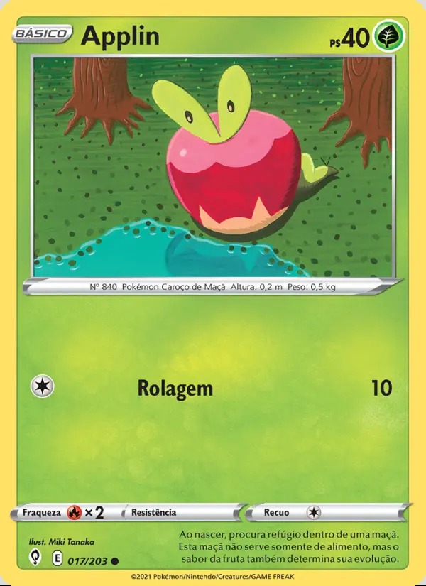 Image of the card Applin