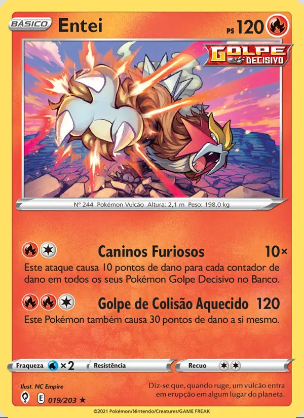 Image of the card Entei