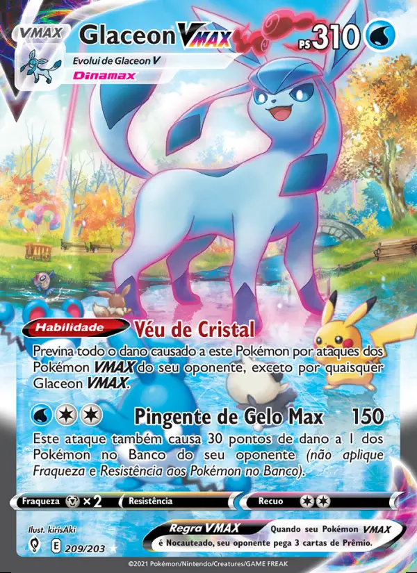 Image of the card Glaceon VMAX