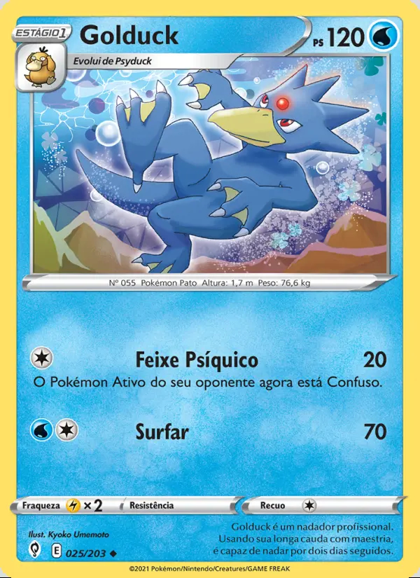 Image of the card Golduck