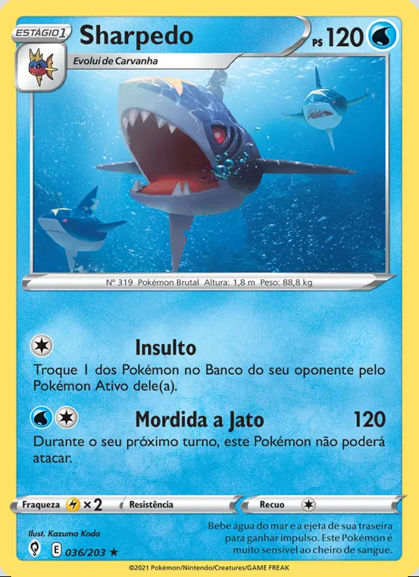 Image of the card Sharpedo