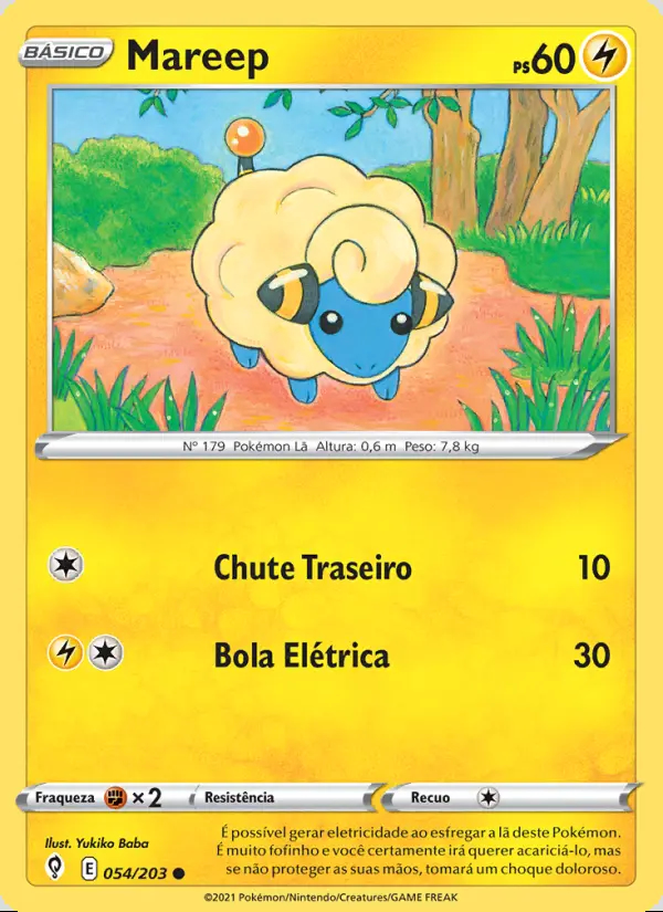 Image of the card Mareep