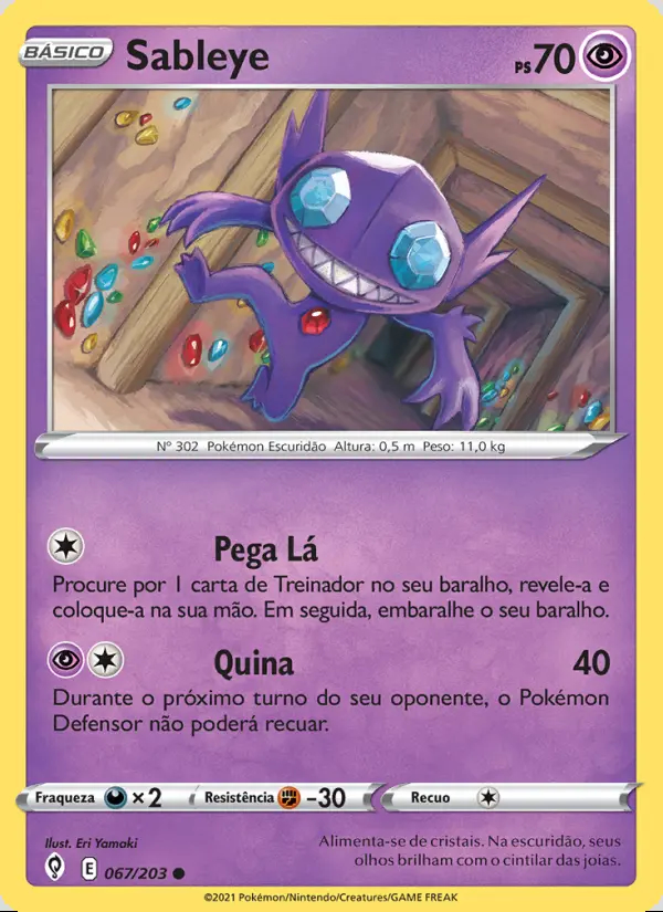 Image of the card Sableye