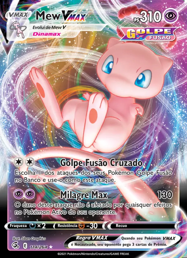 Image of the card Mew VMAX