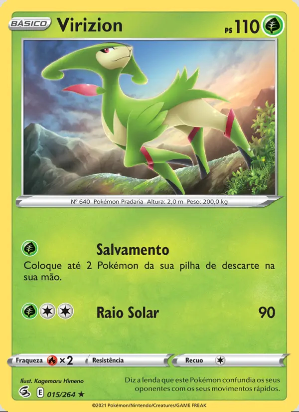 Image of the card Virizion