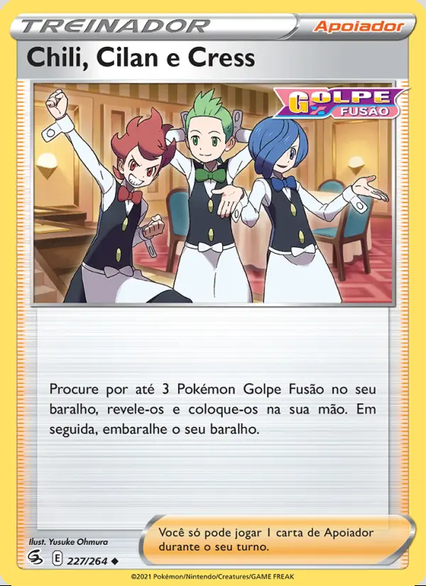 Image of the card Chili, Cilan e Cress